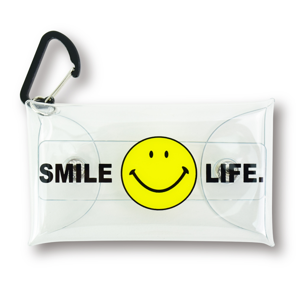 スマイル パスケース 定期入れ カードケース 定期 2枚以上 小物入れ