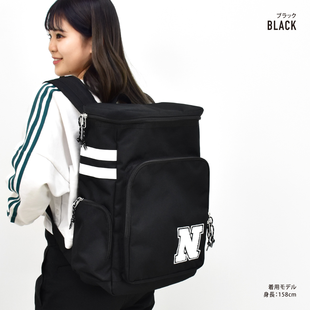 リュック 大容量 18L a4 ボックス型 リュックサック バック