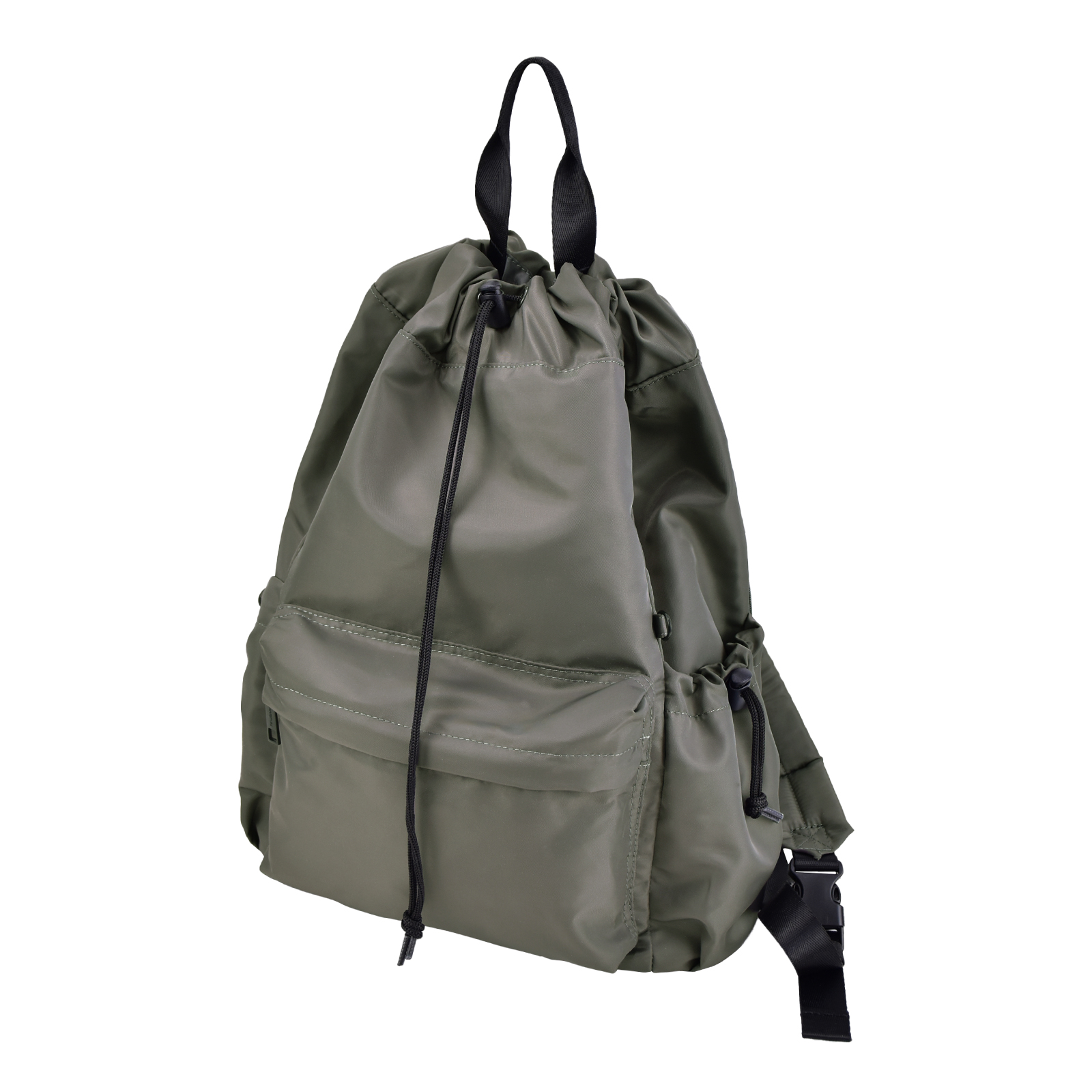 巾着リュック 大容量 15L a4 巾着 軽い デイパック 折りたたみ