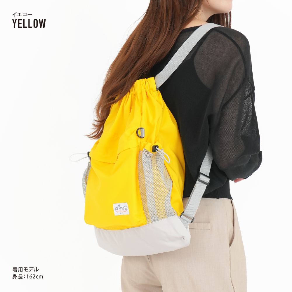 ナップサック リュック 巾着リュック レディース バッグ 15L a4 軽い 