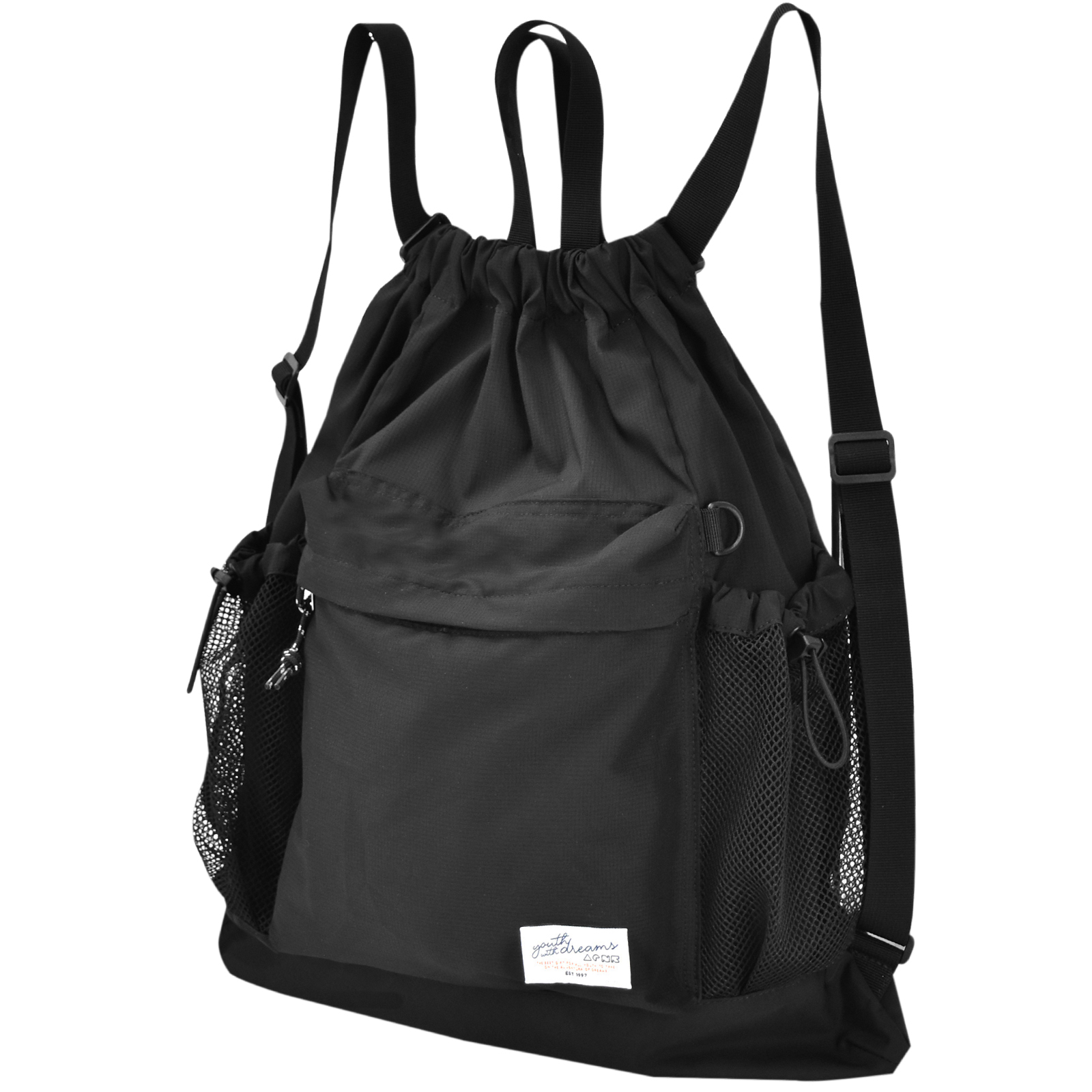 ナップサック リュック 巾着リュック レディース バッグ 15L a4 軽い