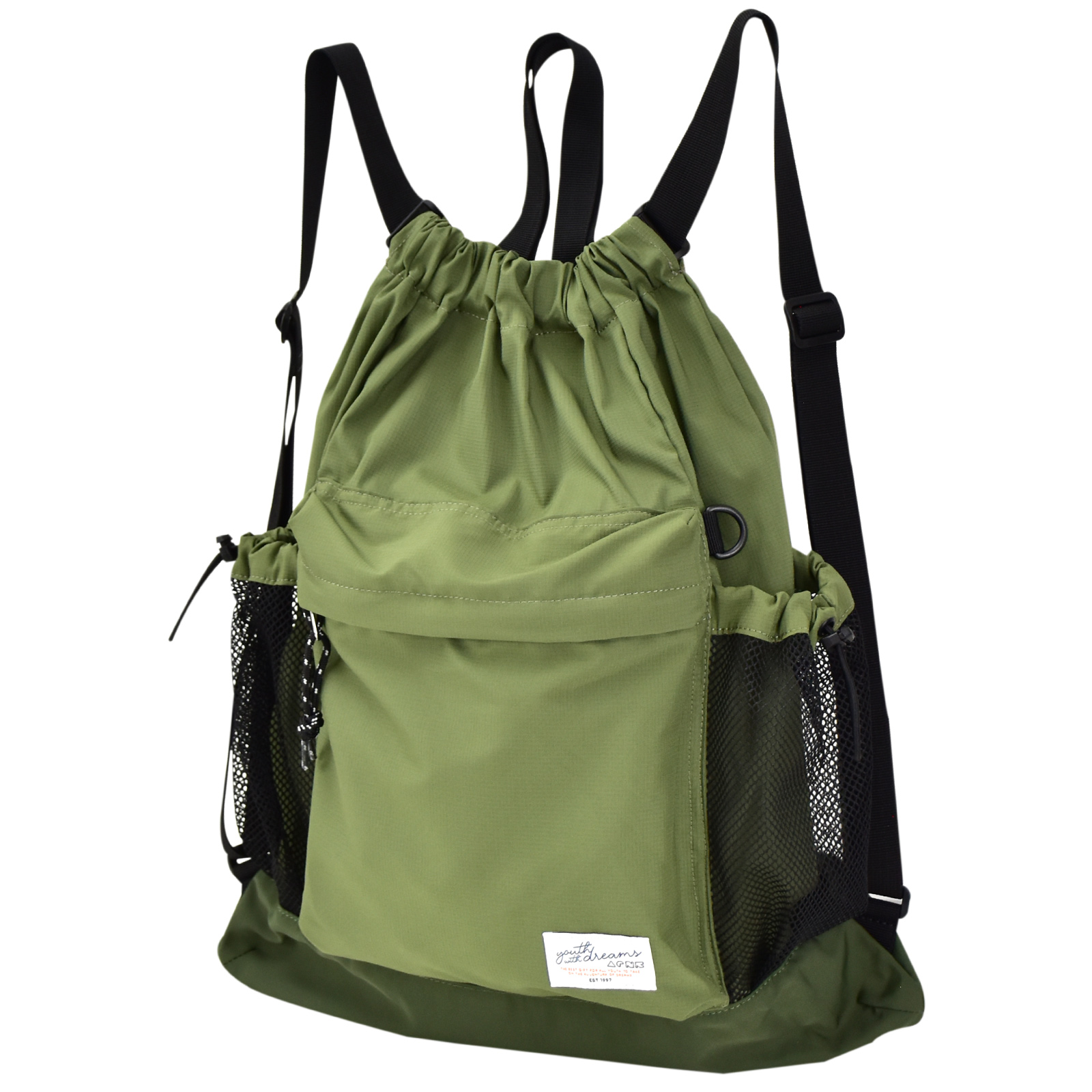 ナップサック リュック 巾着リュック レディース バッグ 15L a4 軽い