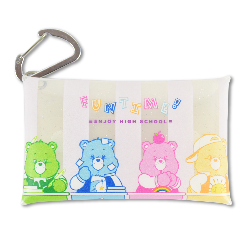 ケアベア Care Bears クリアマルチケース Sサイズ 小物入れ ポーチ