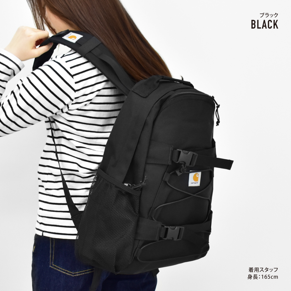 カーハート Carhartt BACKPACK ブラック リュック 男女兼用 Carhartt カーハート リュック 大容量 24L a4 デイパック バッグ