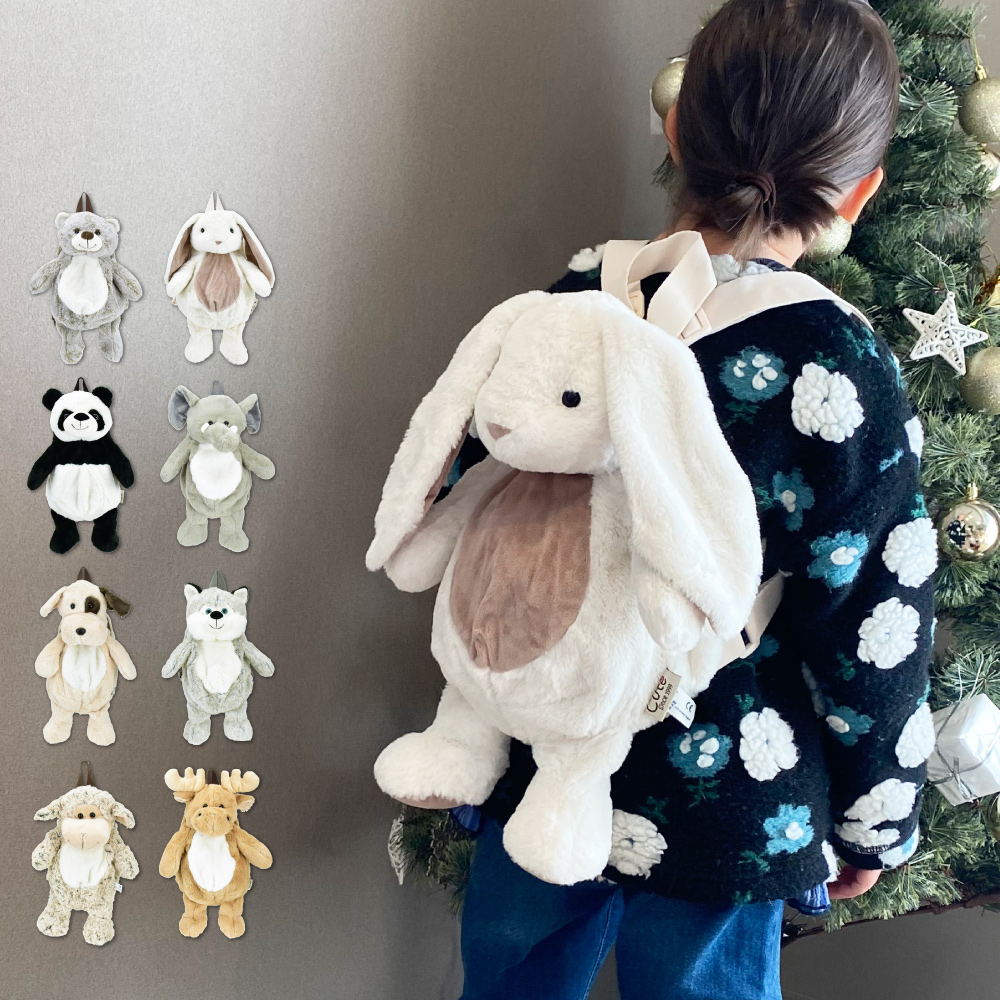 ぬいぐるみ リュック キッズリュック 子ども ふわふわ アニマル