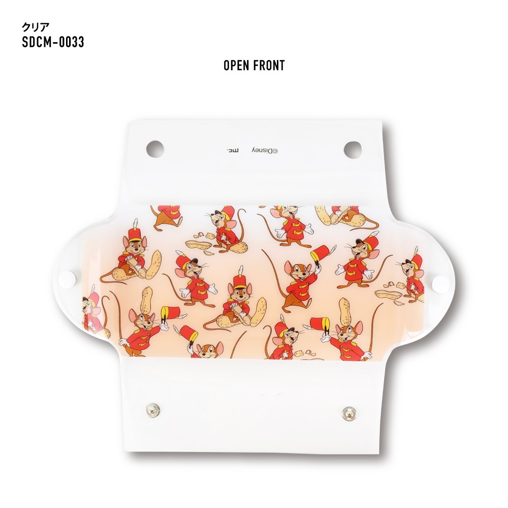 Disney（ディズニー） ティモシー ダンボ クリアマルチケース Lサイズ