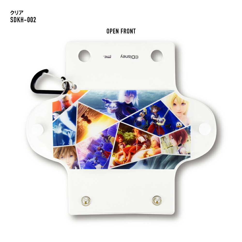 Disney（ディズニー） キングダムハーツ クリアマルチケース Sサイズ