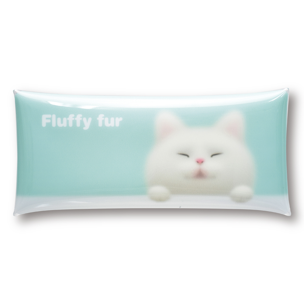 お道具箱 文具 小物入れ クリアマルチケース Lサイズ レディース 女子 女の子 透明 クリア Pvc Fluffy Fur フラッフィーファー 白猫 ネコ Fff 007b Action 通販 Yahoo ショッピング