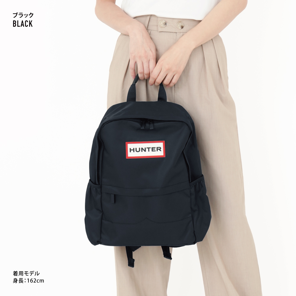HUNTER（ハンター） リュック リュックサック a4 大容量 黒 レディース