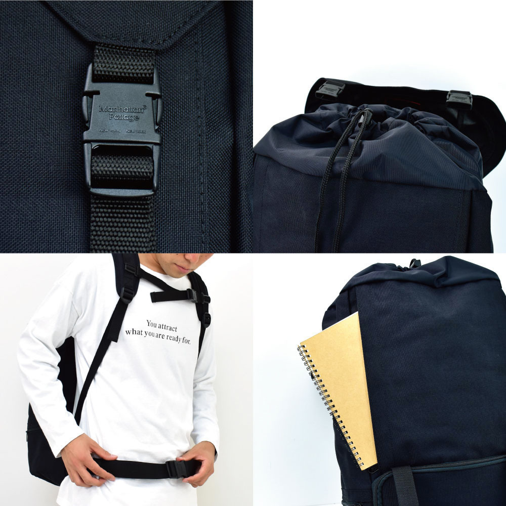 Manhattan Portage（マンハッタンポーテージ） リュック 大容量 a4 20L