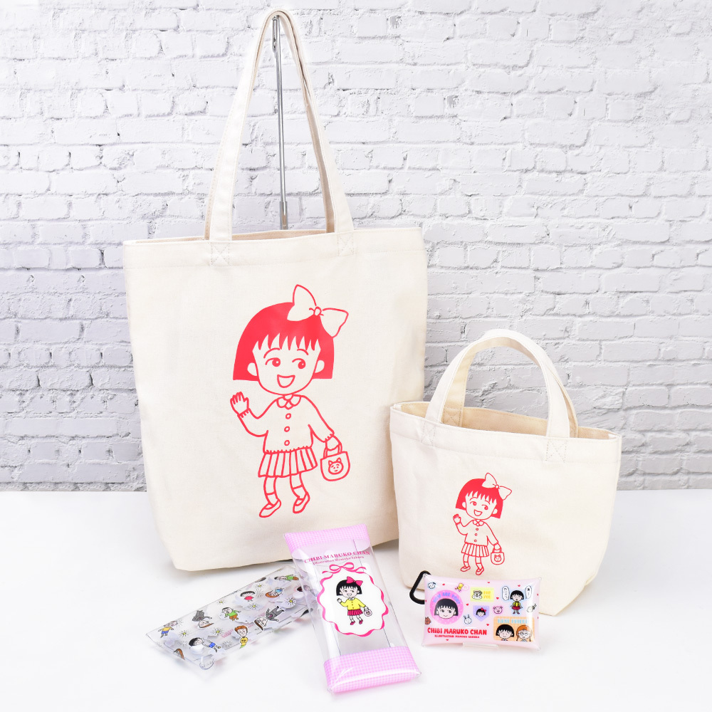 ちびまる子ちゃん トートバッグ 手提げ バック キャンバス a4