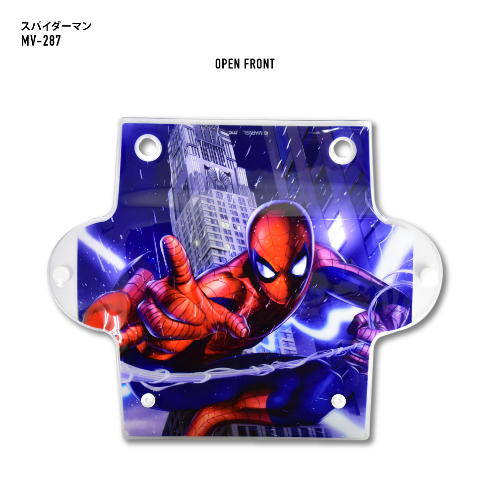 MARVEL マーベル スパイダーマン クリアマルチケース Lサイズ