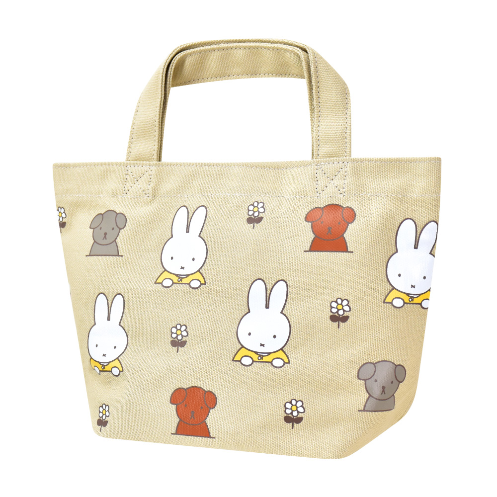 ミッフィー miffy ミニトートバッグ 小さめ 手提げ キャンバス レディース 女子 散歩 旅行 ...