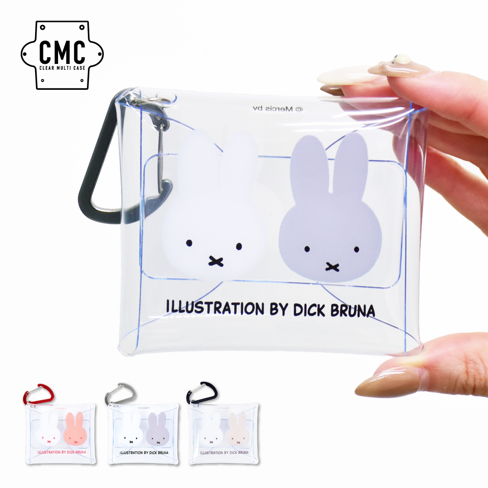 【未開封】MR. DOB（ピンク）イヤホンポーチ Miffy ミッフィー miffy フェス クリアポーチ 小物入れ イヤホン