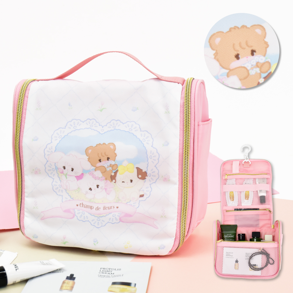 ピンク雑貨無印良品アクリルケース JILL STUART mikkoリーナ・ベル mikko 洗面用具 旅行 ケース トラベルポーチ 吊して使える 洗面用具