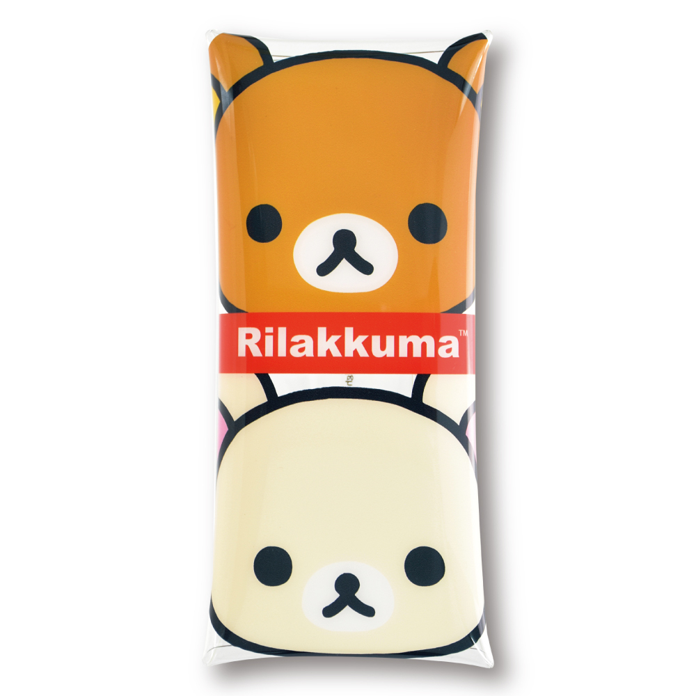 リラックマ Rilakkuma クリアマルチケース Lサイズ ペンケース 小物