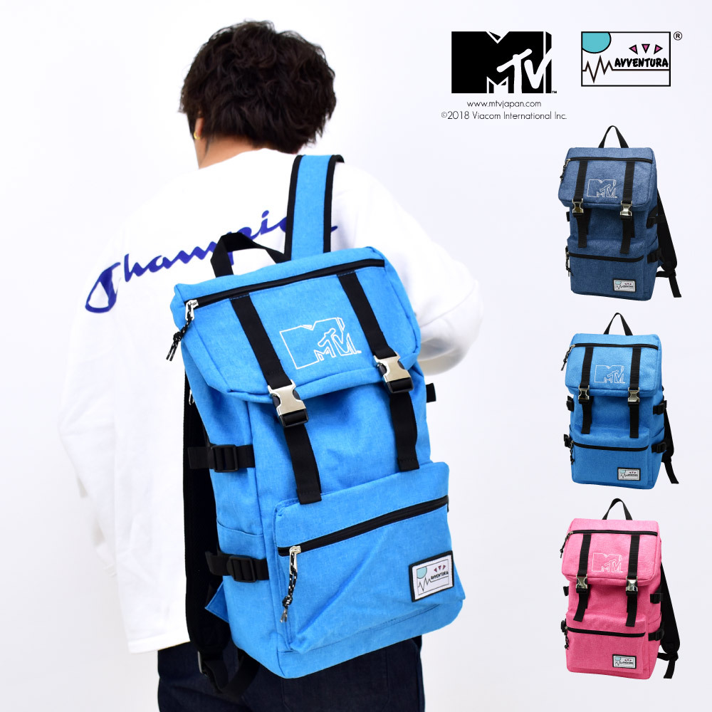 エムティービー リュック フラップリュック レディース 女子 大容量 l 背面サイドポケット カジュアル ストリート Mtv 001 Action 通販 Yahoo ショッピング