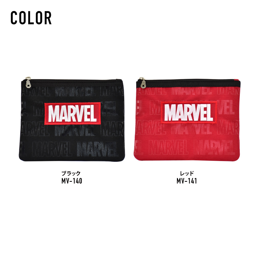MARVEL（マーベル） ポーチ 小物入れ 平ポーチ 小さめ レディース