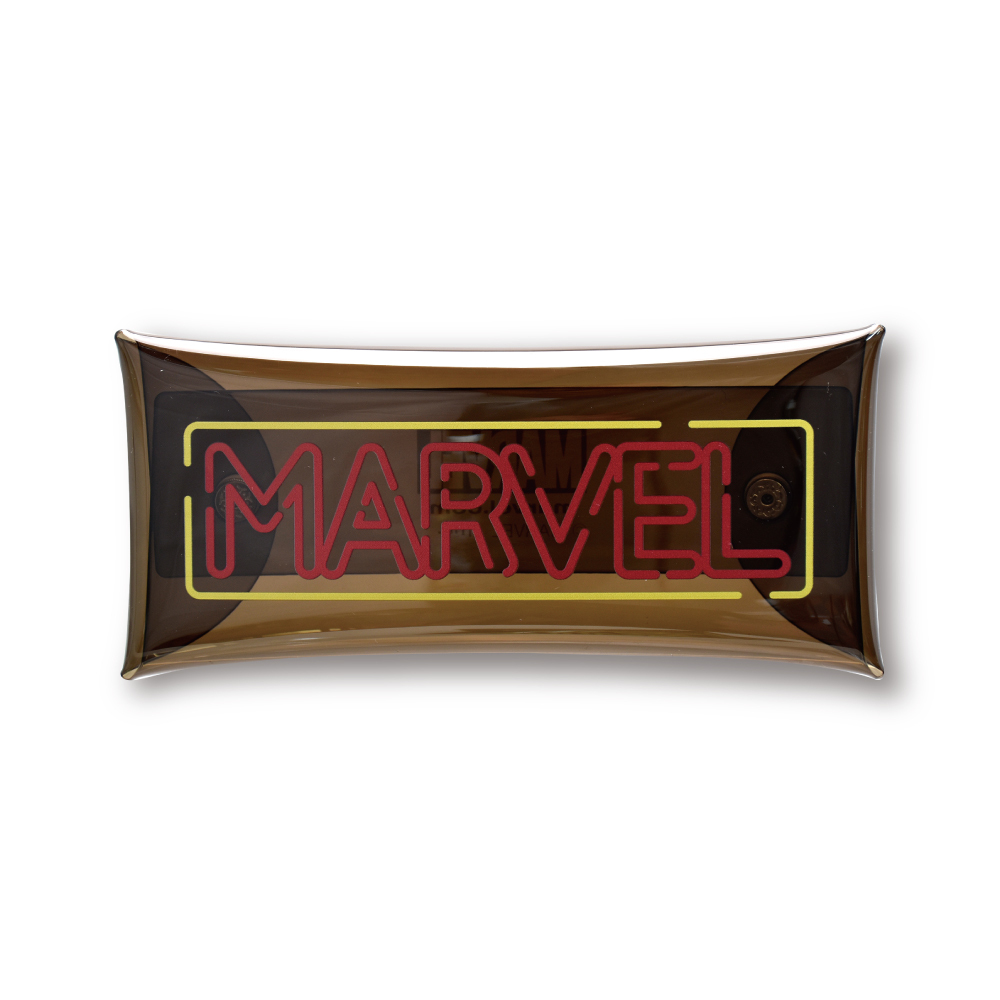 MARVEL マーベル クリアマルチケース Lサイズ ペンケース 小物