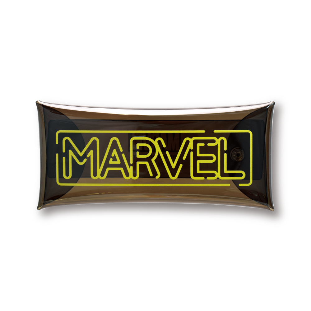 MARVEL マーベル クリアマルチケース Lサイズ ペンケース 小物