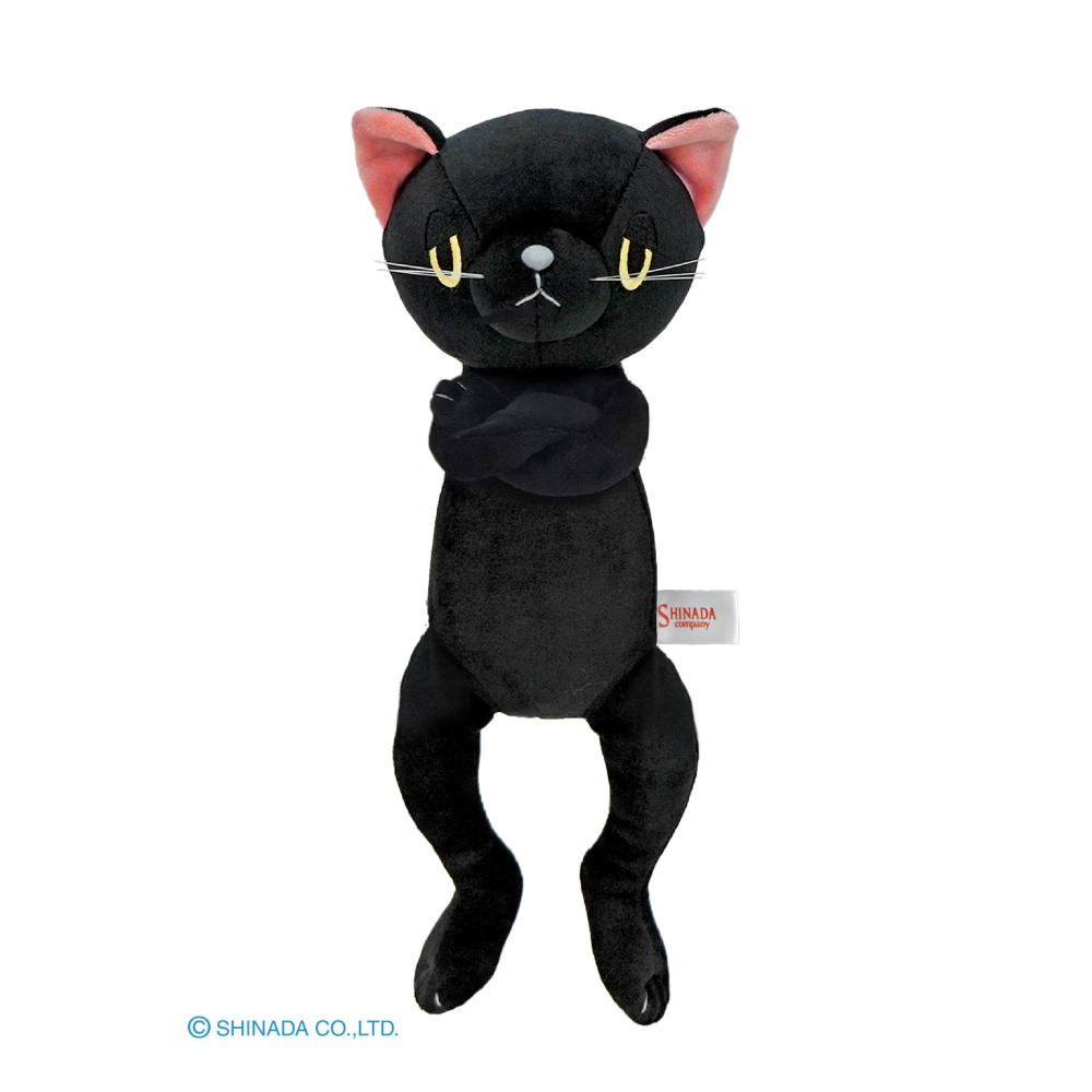 ニアンジェロ 猫 ネコ ぬいぐるみ ハチワレ グレー クロ 子供 女子
