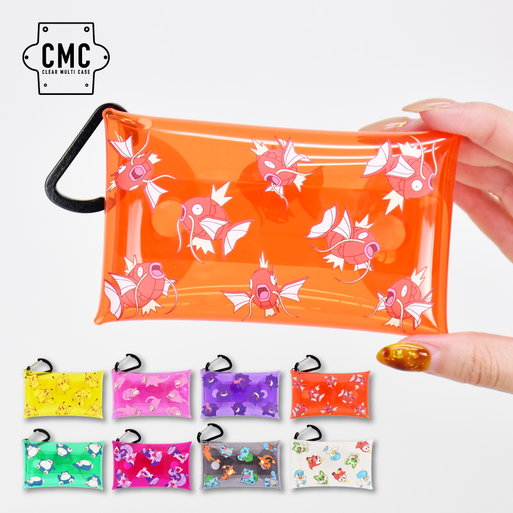 Pokemon（ポケモン） ポケットモンスター クリアポーチ 小物入れ