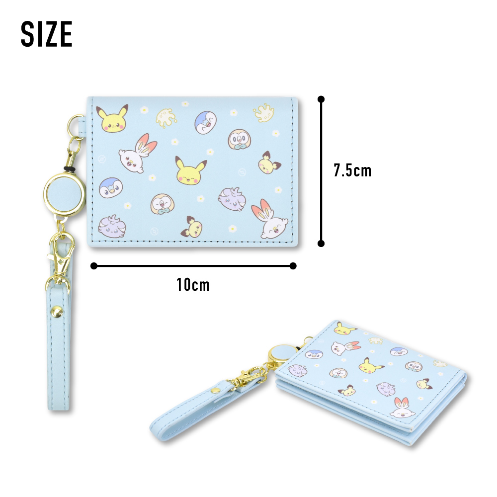 ポケモン Pokemon ポケットモンスター パスケース 定期入れ 合皮
