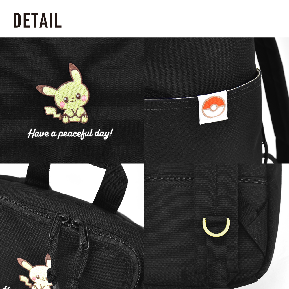 Pokemon（ポケモン） ポケットモンスター ポケピース リュック 大容量