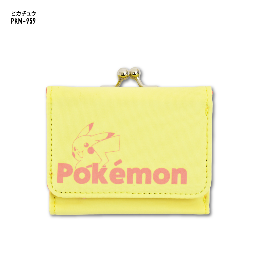 Pokemon（ポケモン） ポケットモンスター 財布三つ折り財布 がま口