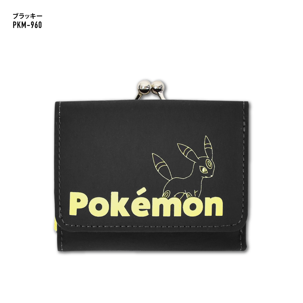 Pokemon（ポケモン） ポケットモンスター 財布三つ折り財布 がま口