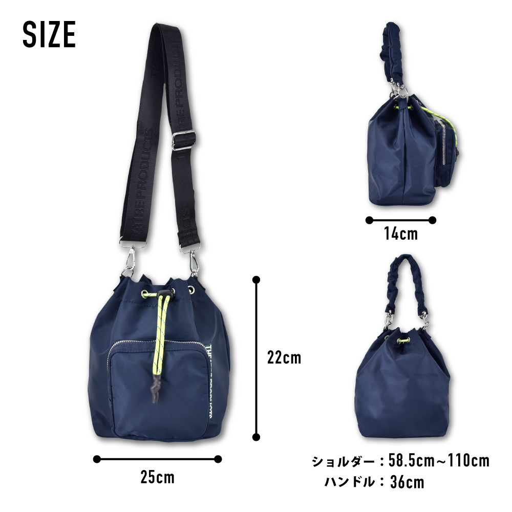THEATRE PRODUCTS（シアタープロダクツ） 巾着バッグ ショルダーバッグ 