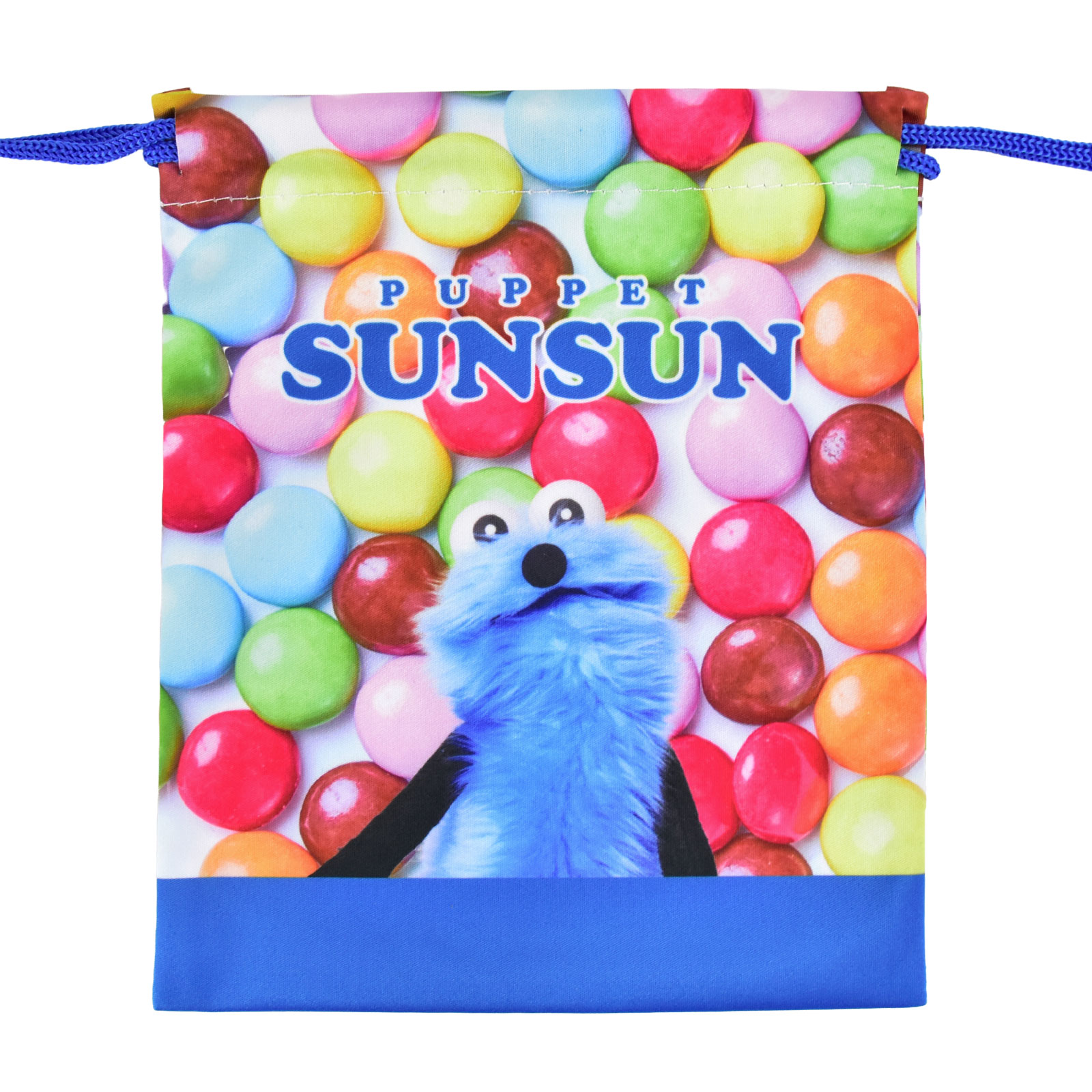 パペットスンスン 巾着ポーチ スンスン ノンノン ゾンゾン 巾着袋 小物