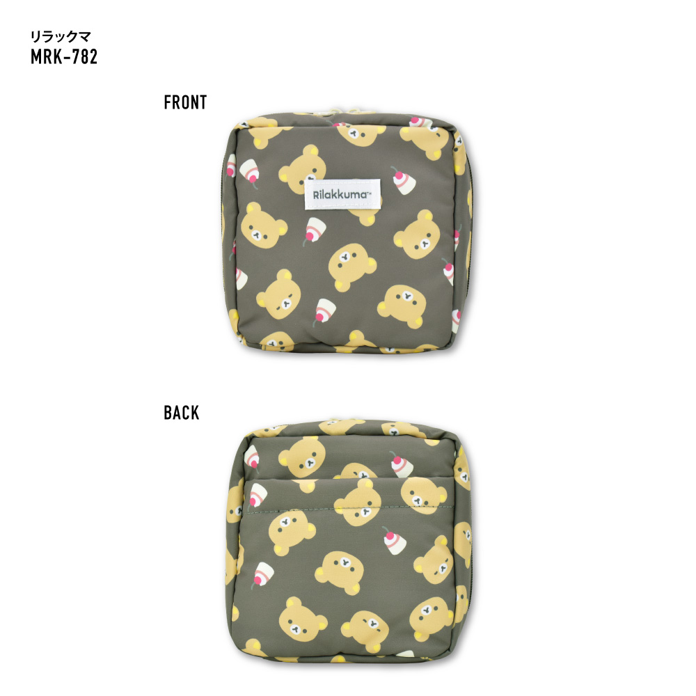 San-X（サンエックス） リラックマ Rilakkuma 化粧ポーチ コスメポーチ