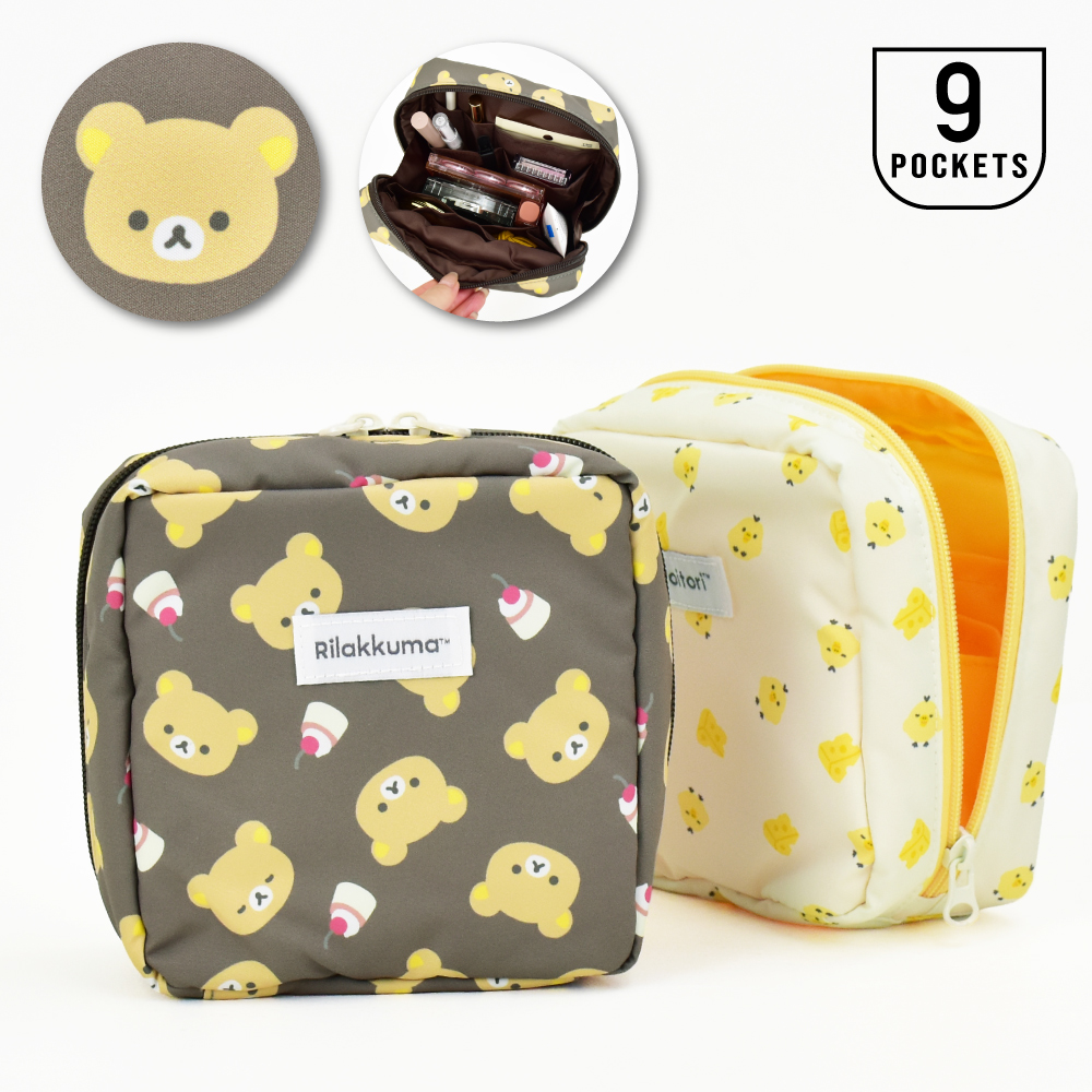 San-X（サンエックス） リラックマ Rilakkuma 化粧ポーチ コスメポーチ