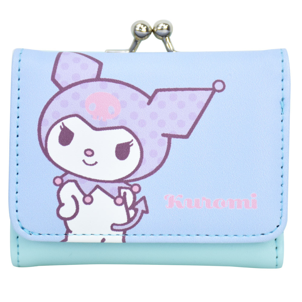 クロミ クロミちゃん サンリオ 財布 サイフ 折財布 レディース 女子 三つ折り 合皮 がま口 小銭入れ キャラクター グッズ ブランド 可愛い かわいい 人気 Sanrio0022 Action 通販 Yahoo ショッピング