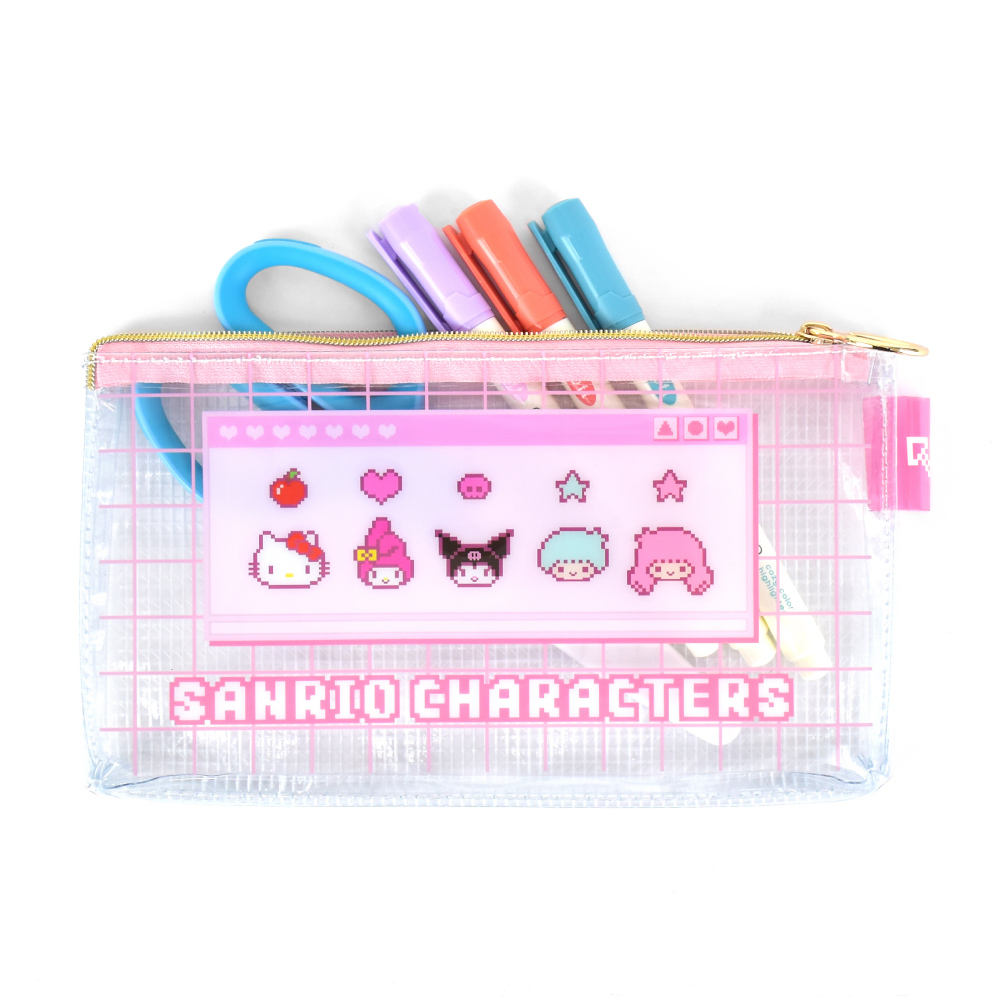 sanrio サンリオ Sanrio ポーチ 化粧ポーチ 小物入れ スクエア