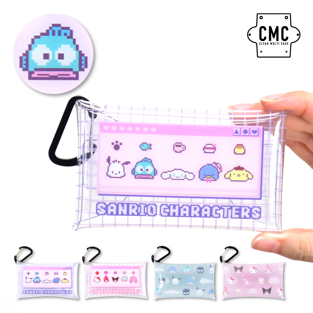 sanrio（サンリオ） クリアマルチケース Sサイズ 小物入れ ポーチ