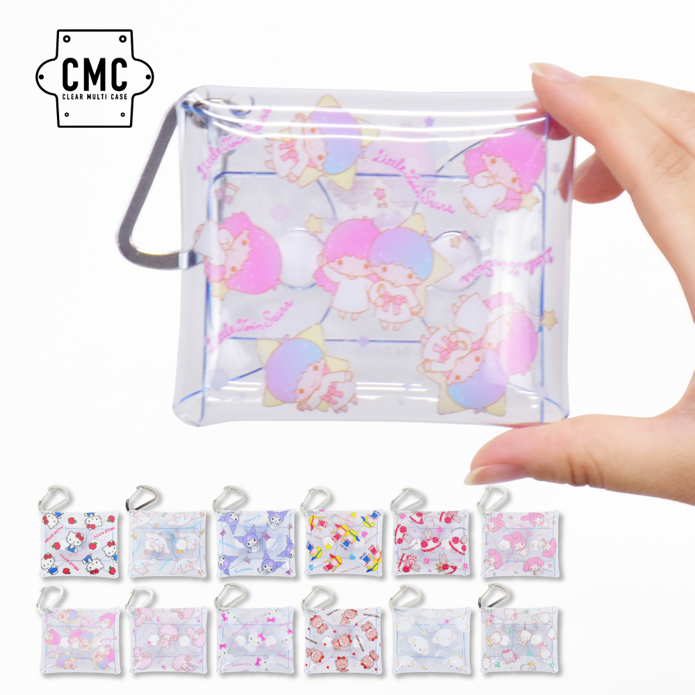 可愛い♡ピンクと透明の小物ケース♡2個セット sanrio0086_m7.jpg?size=n