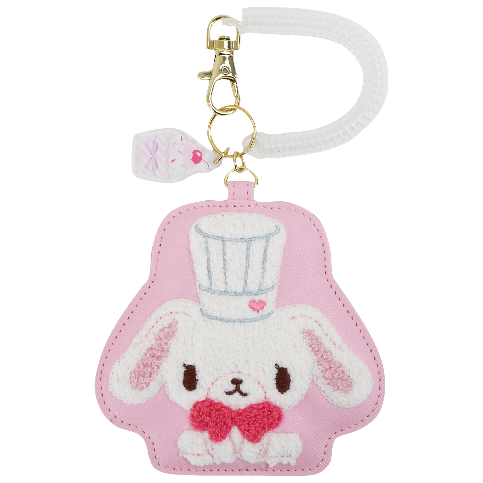 サンリオ シュガーバニーズ しろうさ くろうさ メモ　缶ケース 平成レトロ レア sanrio（サンリオ） ダイカットパスケース シュガーバニーズ