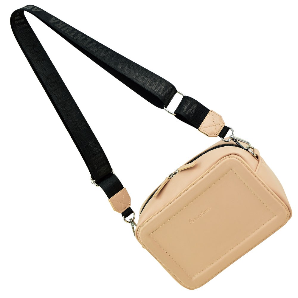 ショルダーバッグ ミニバッグ 合皮 自立 ポーチ 2way シンプル