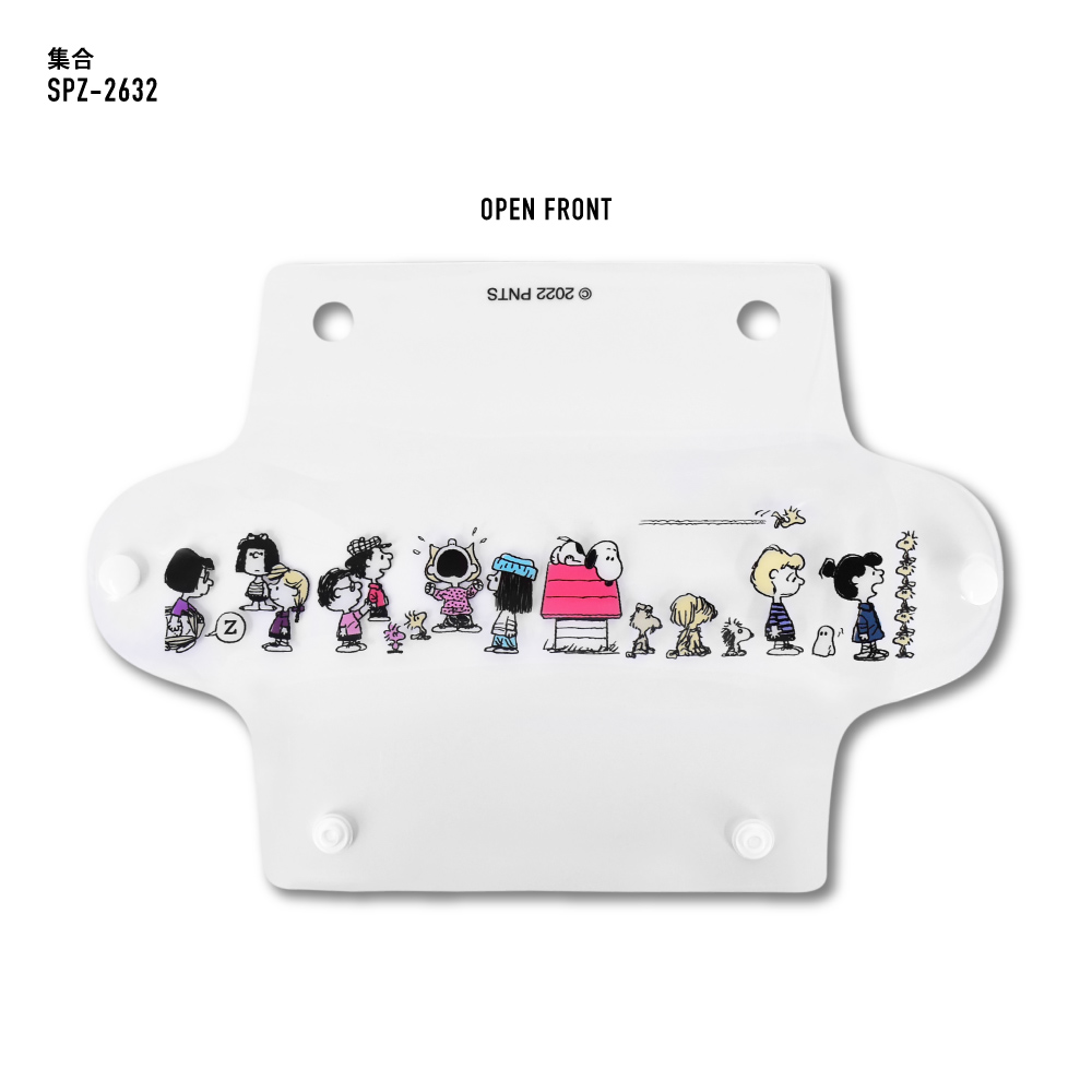 SNOOPY スヌーピー ペンケース 筆箱 小物入れ クリアマルチ