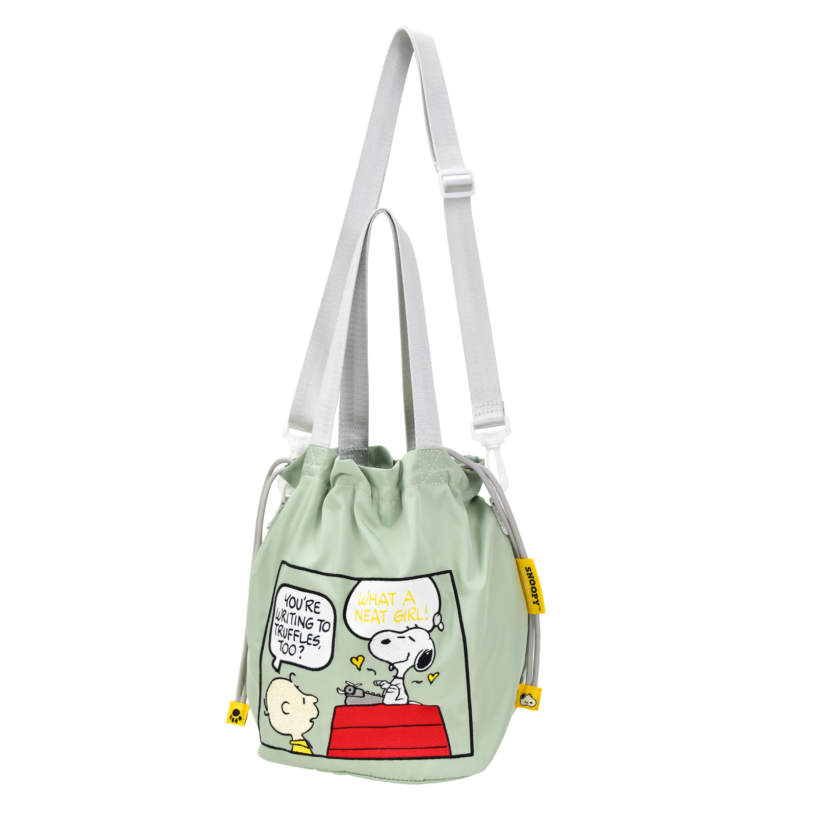 SNOOPY スヌーピー 2way 巾着 ショルダーバッグ ショルダー