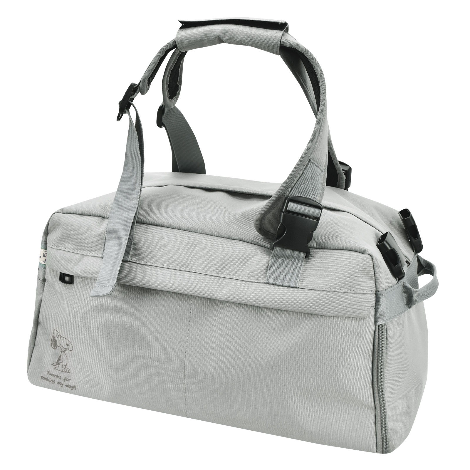 SNOOPY（スヌーピー） ボストンバッグ リュック 大容量 30L 撥水 2way