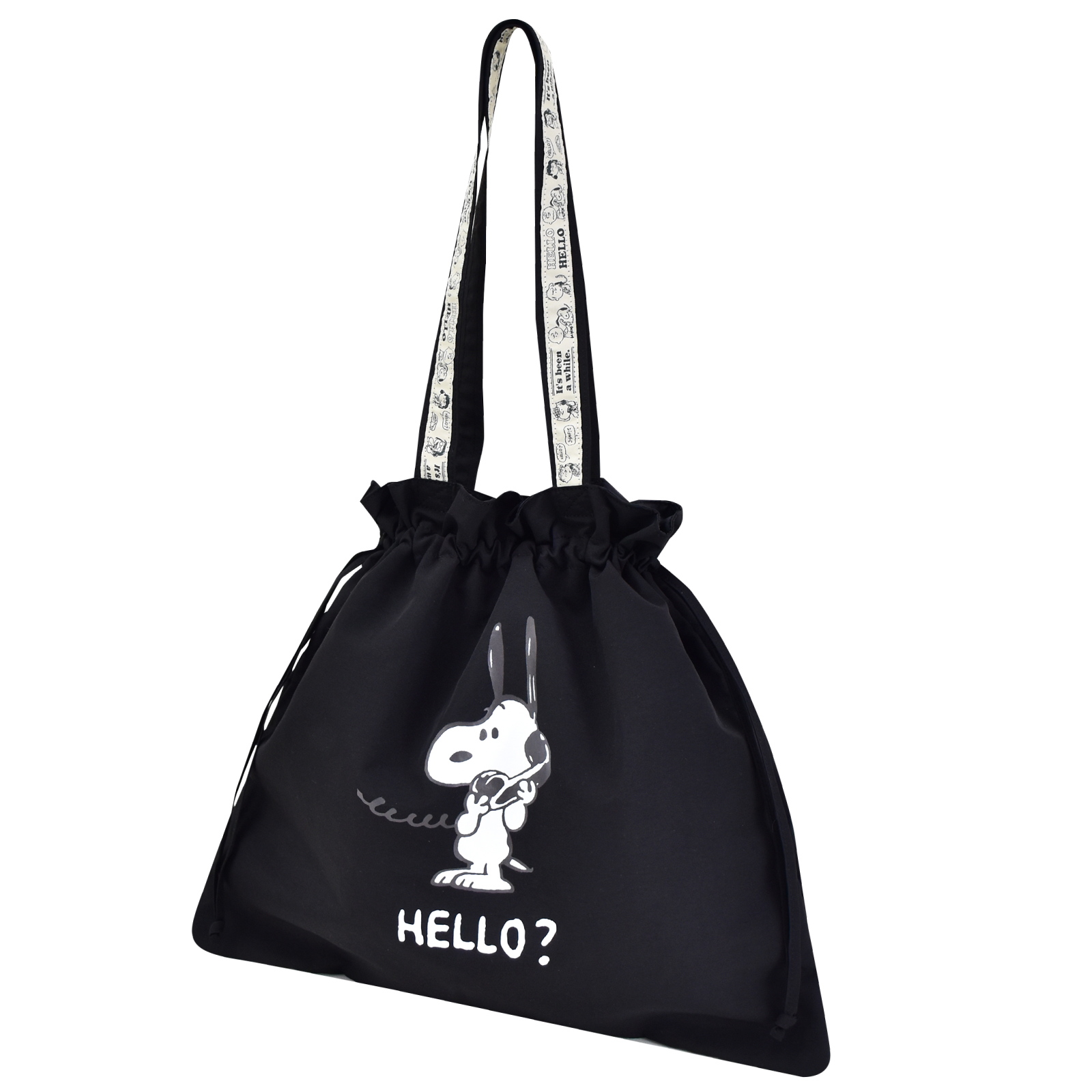SNOOPY（スヌーピー） トートバッグ 肩掛け 巾着トート レディース