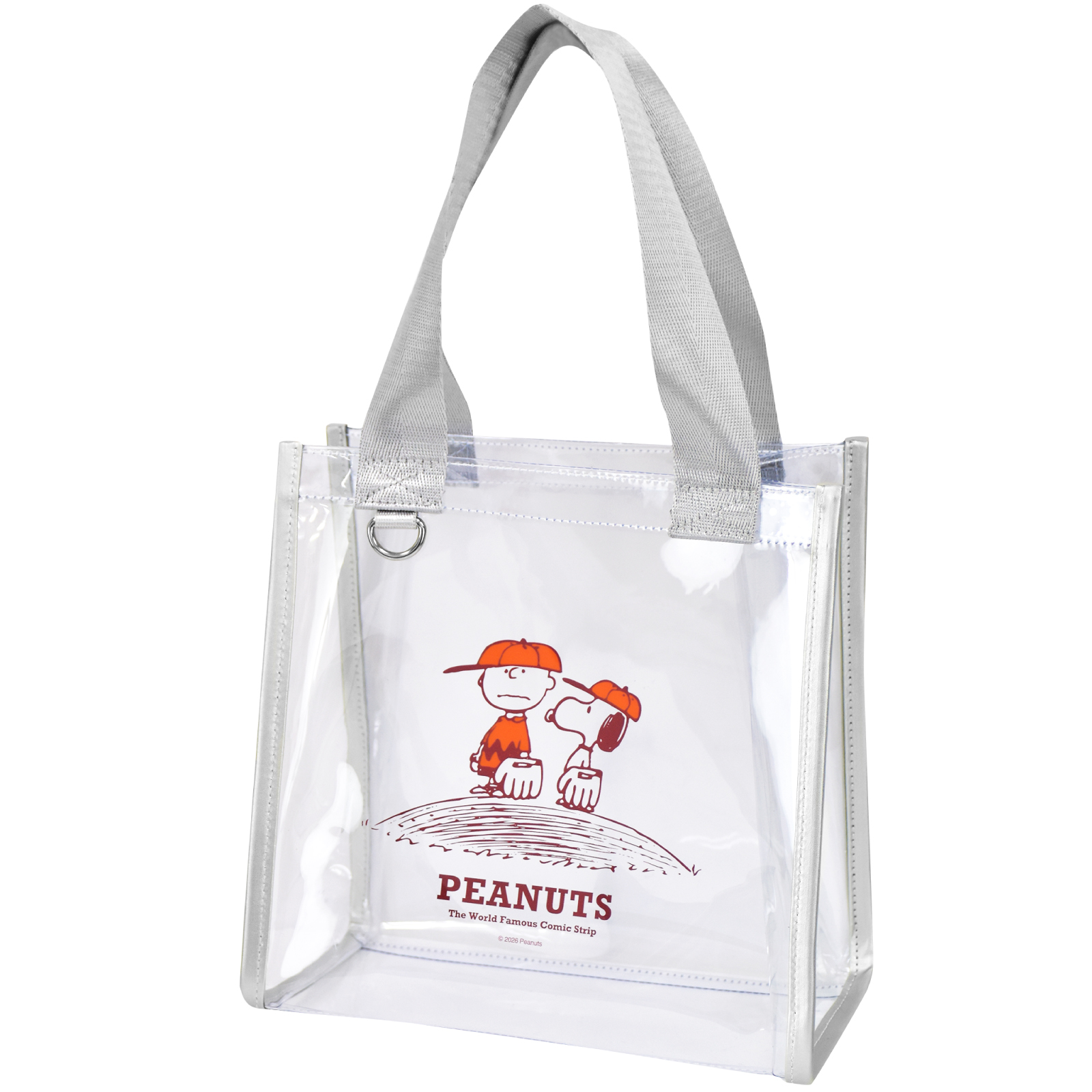SNOOPY（スヌーピー） クリアミニトート クリアトートバッグ ミニ