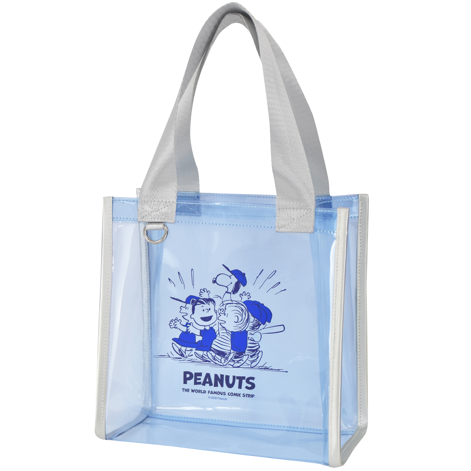 SNOOPY（スヌーピー） クリアミニトート クリアトートバッグ ミニ