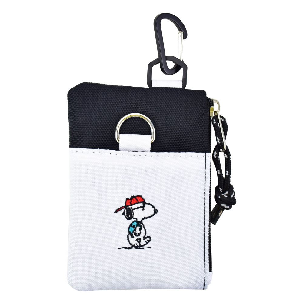 スヌーピー Snoopy パスケース 定期入れ カード 定期 入れ 男女兼用 フック付き 小銭入れ コイン Icカード フラグメントケース 文房具 キャラクター グッズ Spr 725b Action 通販 Yahoo ショッピング