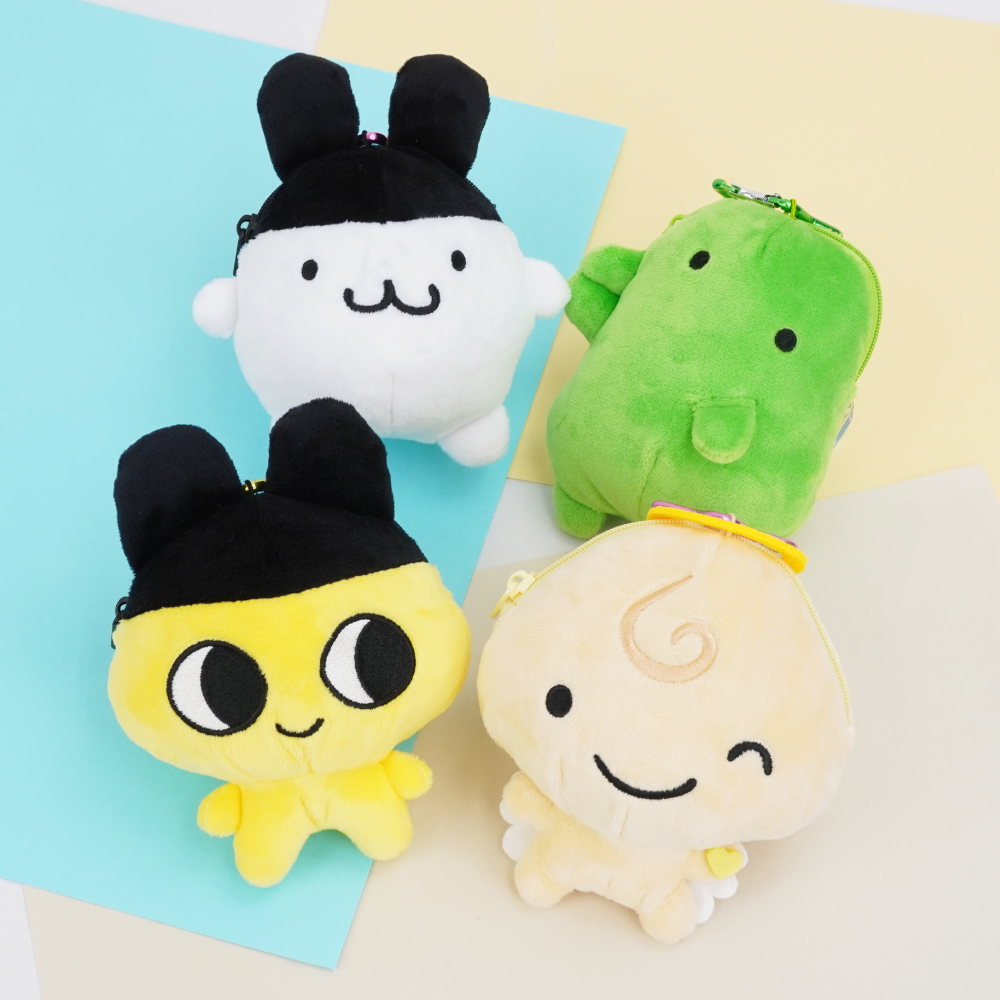 たまごっち ぬいぐるみポーチ カラビナ付き マスコット ミニポーチ