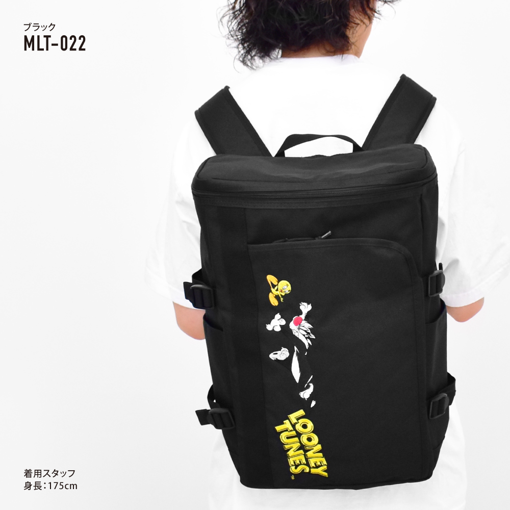 ルーニーテューンズ リュック 大容量 20L a4 ボックス型 リュック