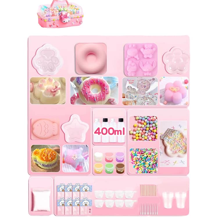 液体 手作り スクイーズ セット スクイーズレジン 400ml 100ml